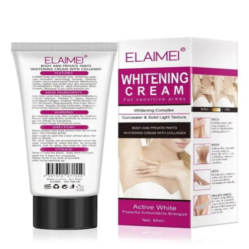 Crema Blanqueadora para Zonas Íntimas