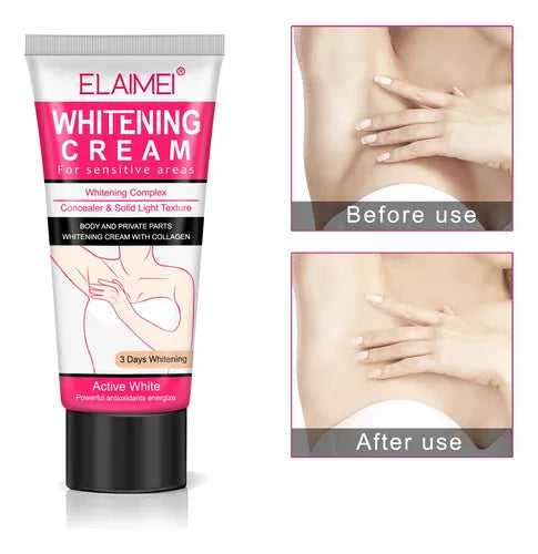 Crema Blanqueadora para Zonas Íntimas