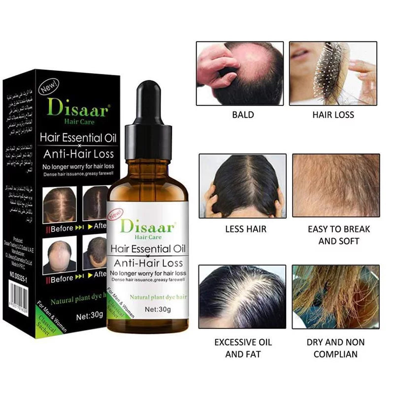 Tratamiento Anticaída del Cabello DISAAR Aceite Esencial 30g