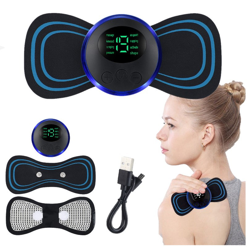 Mini Masajeador Eléctrico Portátil