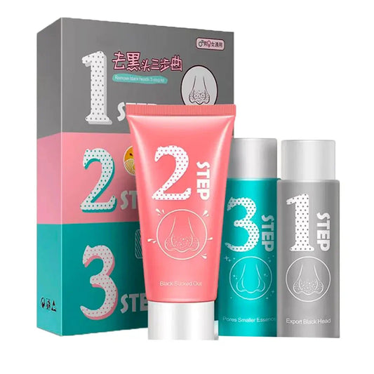 LOVE JOJO - Kit 3 Pasos Elimina Puntos Negros