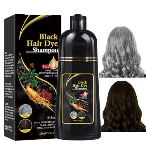 CHAMPÚ TINTE 3 en 1 – Negro (500ml)