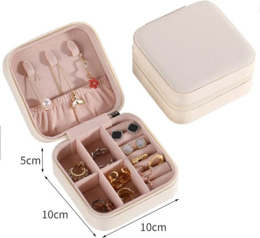 Mini Joyero Portátil Rosado