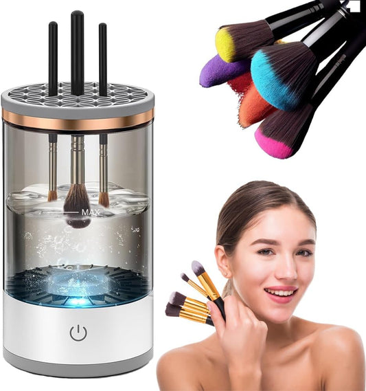MÁQUINA LIMPIADORA DE BROCHAS DE MAQUILLAJE