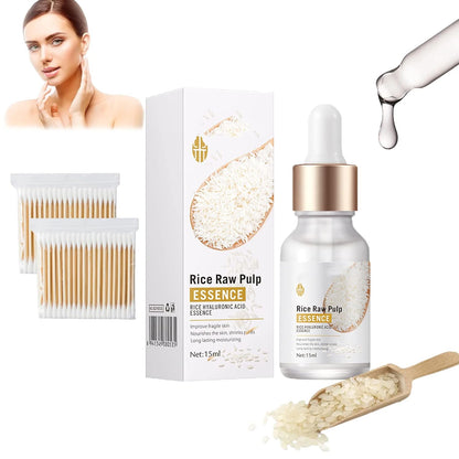 BIOAQUA Esencia Facial De Pulpa Cruda De Arroz Con Ácido Hialurónico