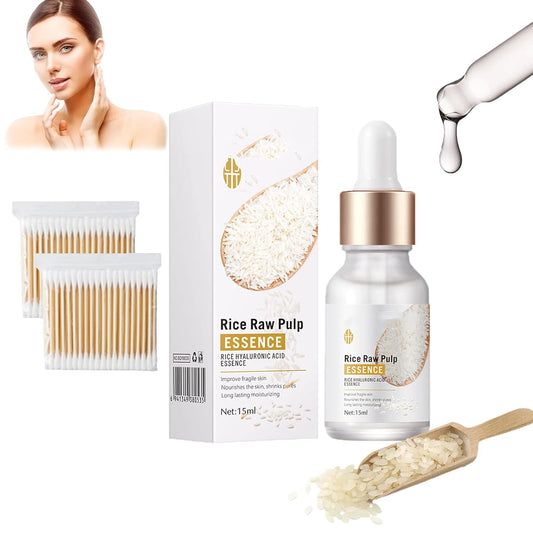 BIOAQUA Esencia Facial De Pulpa Cruda De Arroz Con Ácido Hialurónico