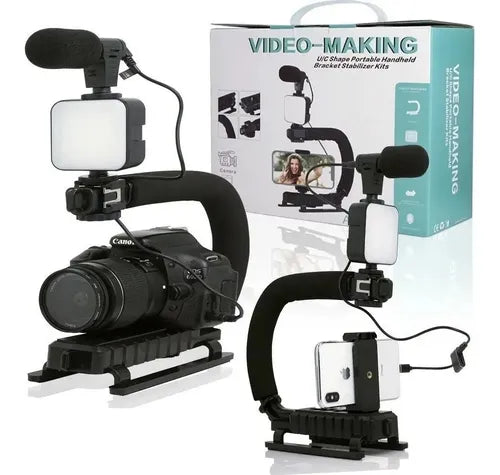 KIT ESTABILIZADOR DE CÁMARA – Captura imágenes y videos sin vibraciones