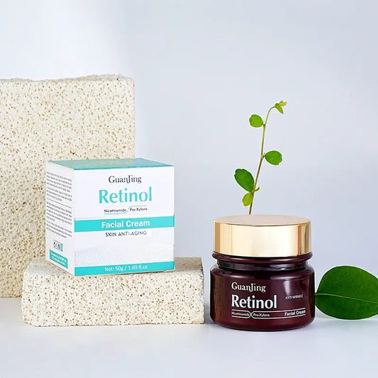 Crema Facial para Ojos Antiedad de Retinol Guanjing – 30g