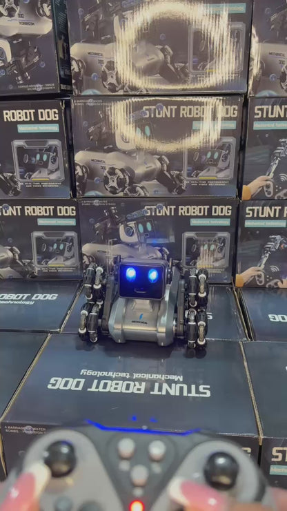 PERRO ROBOT DE ACROBACIAS